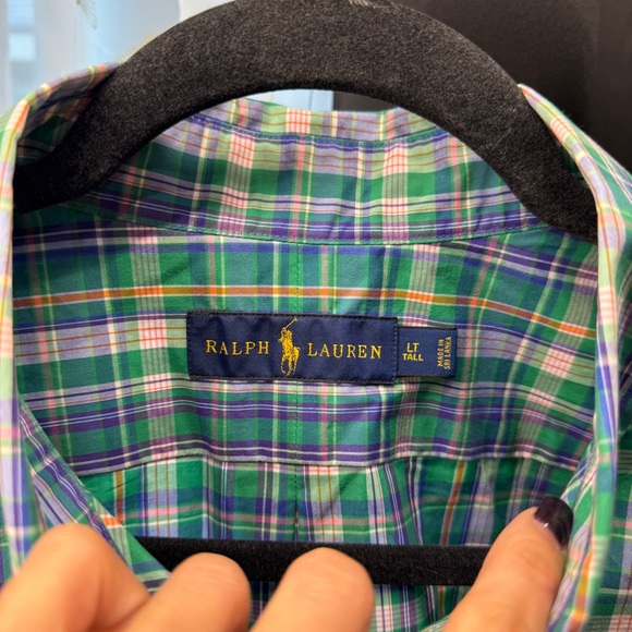 Ralph Lauren Multicolor Plaid Men's Shirt - Picture 4 of 4